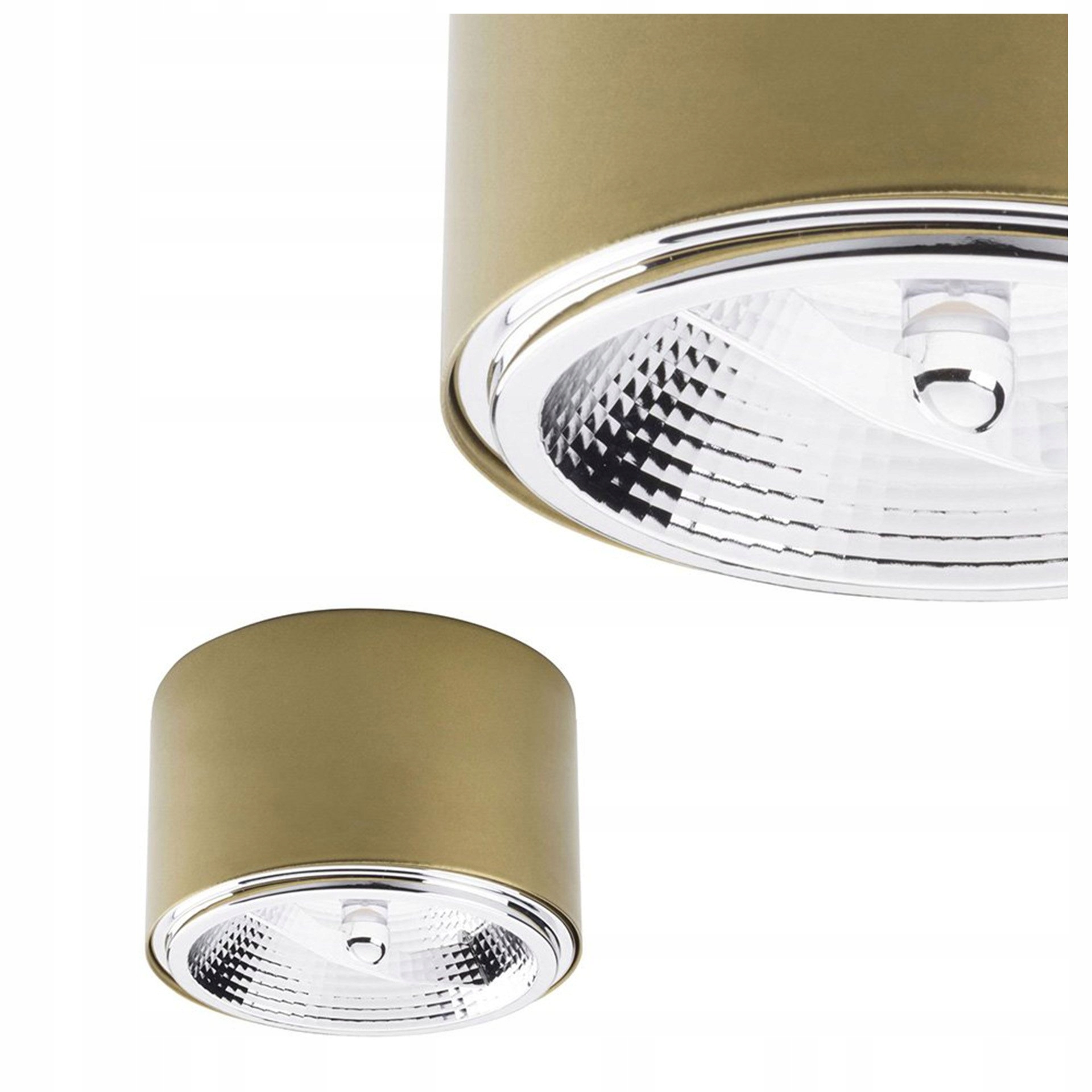Zlaté kulaté spotové nástěnné svítidlo Moris Gold 3349 Tk Lighting