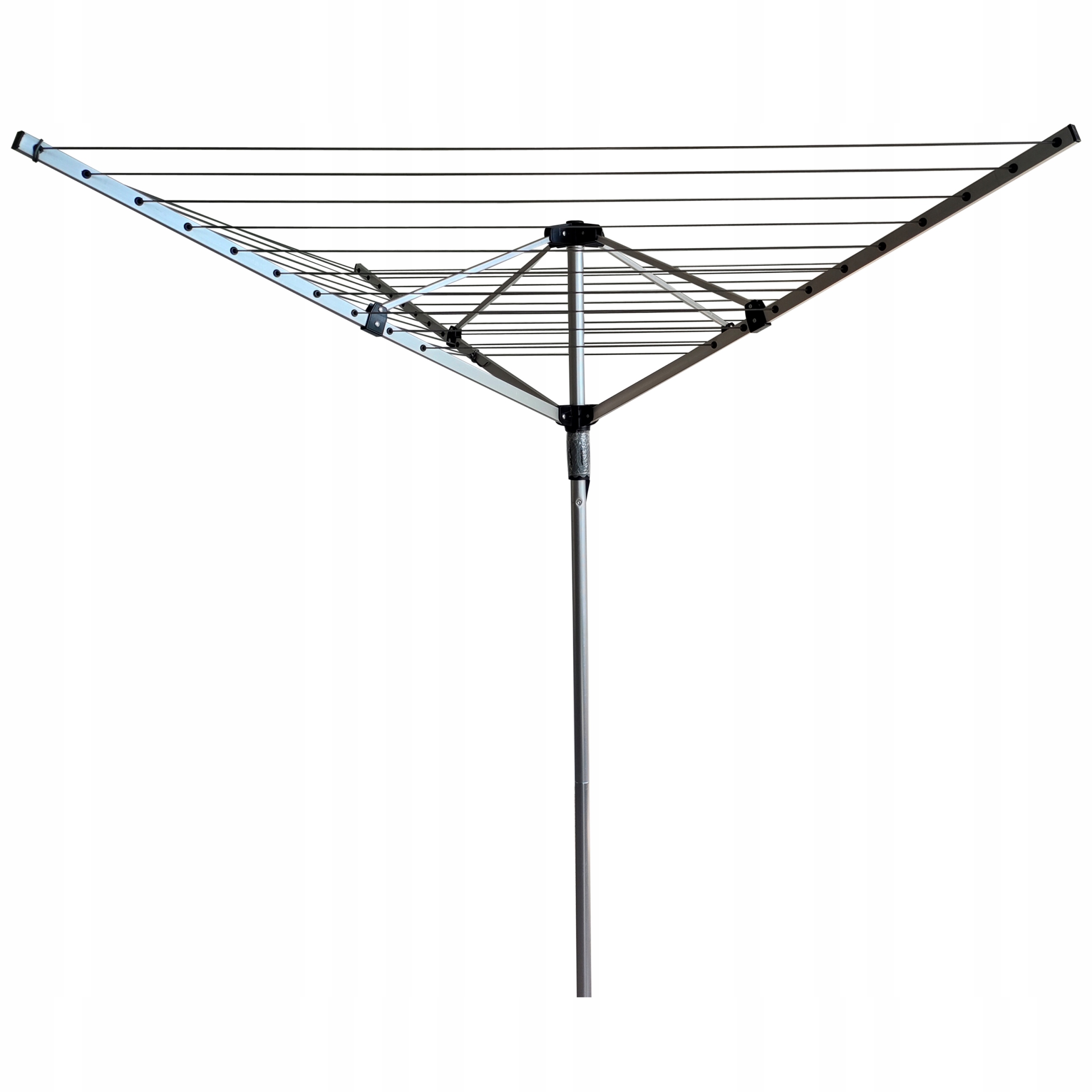 Suszarka Ogrodowa Na Pranie Obrotowa Aluminiowa 40M Linki Kompaktowa