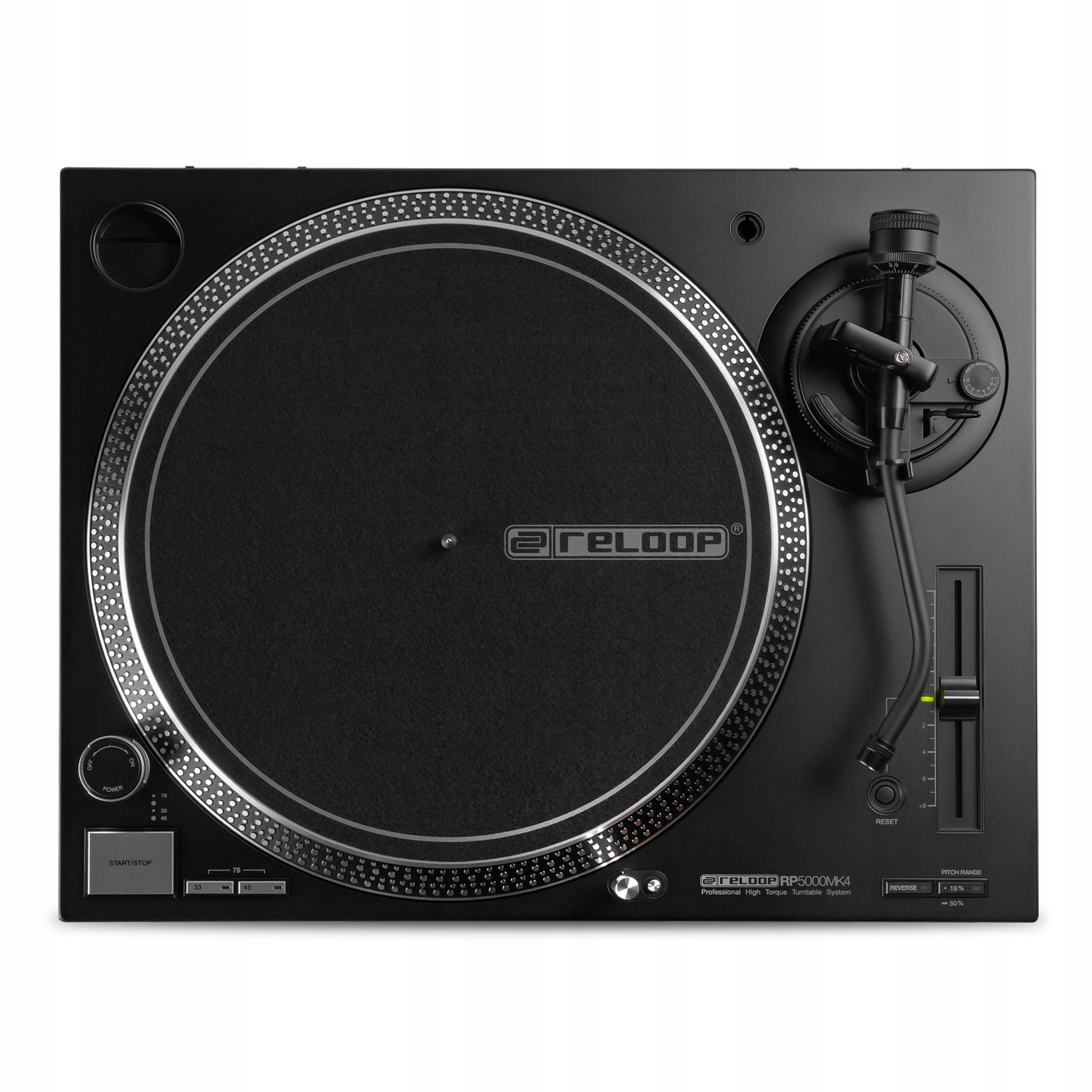 Reloop RP-5000 MK4 Dj gramofón s priamym pohonom bez kefy