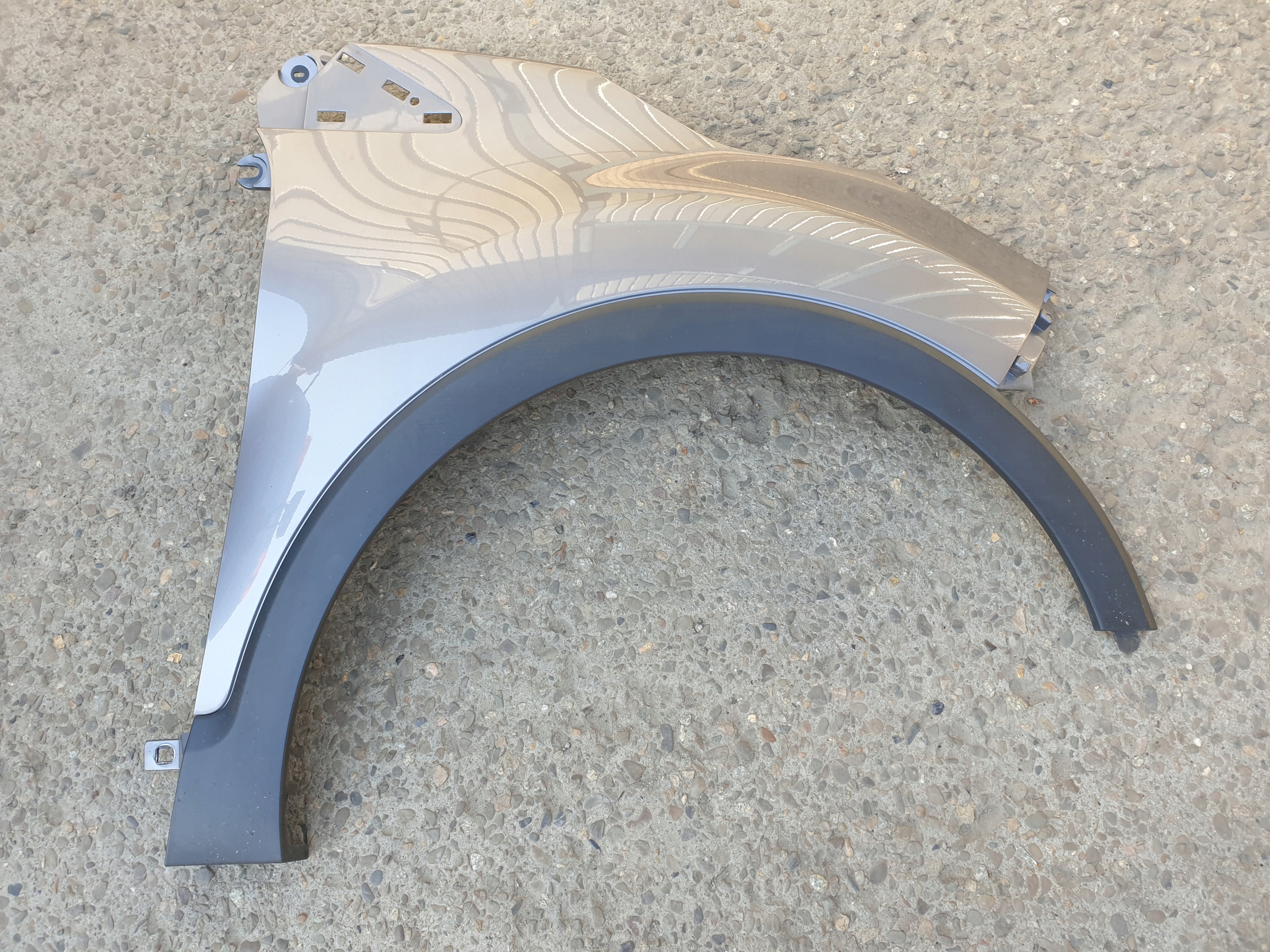 bumper bonnet fender support panel for radiators lights RENAULT CAPTUR and 2013- colour BIXNK