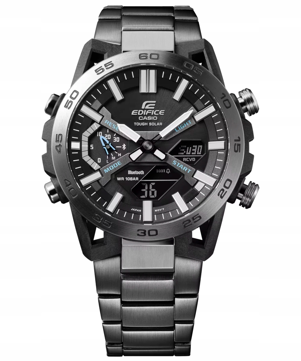 Pánské hodinky Casio Edifice ECB-2000DC Bluetooth Solar Záruka 3+3 Roky Zibi