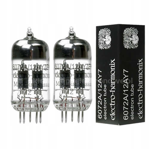 12AY7 6072A 6N4 Eh Electro-Harmonix vybraný pár