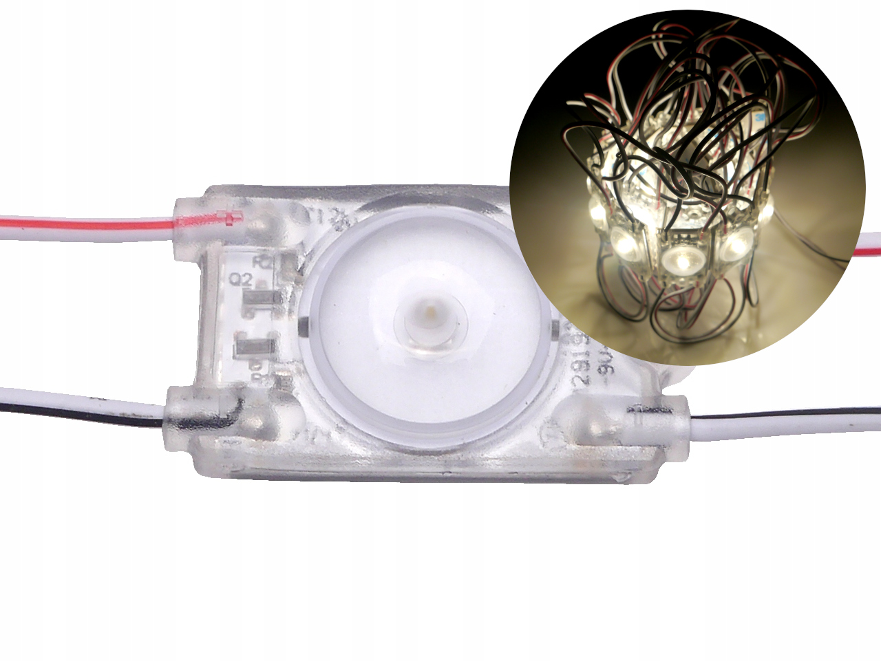 

moduł led Smd 2835 24V 1W 4000K biały dzienny