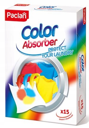 

Ściereczki Chroniące Pranie 15 Szt. Paclan Color