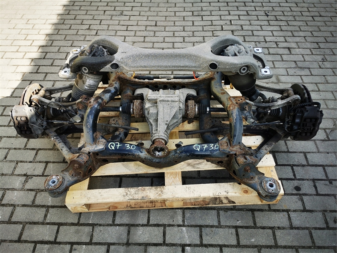 AUDI Q7 4L 05-10 3.0 TDI KOMPLETNE ZAWIESZENIE TYŁ
