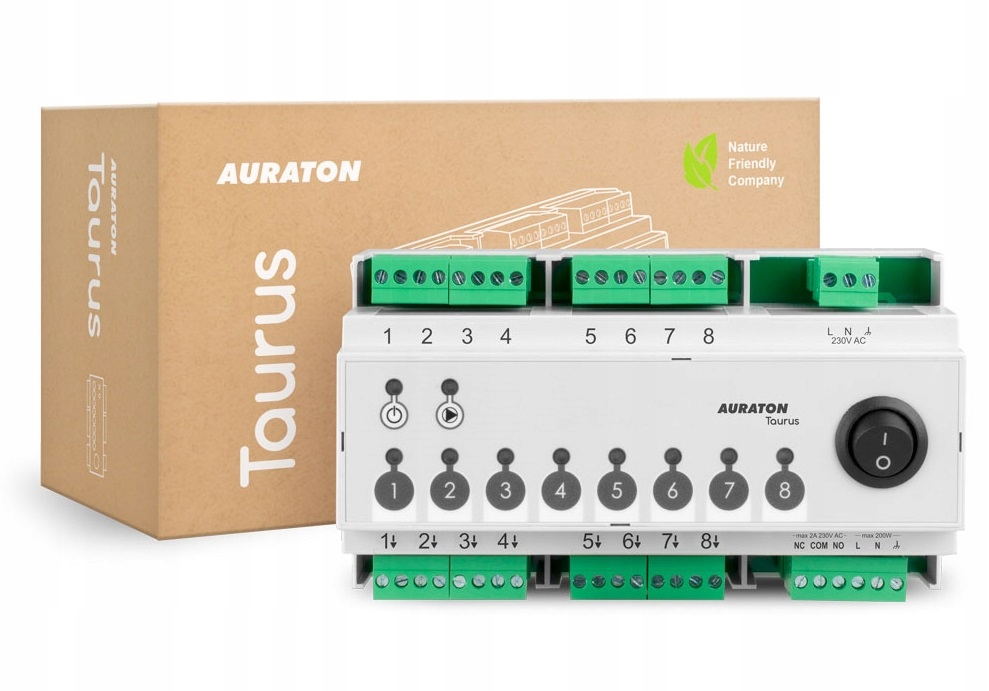 Auraton Taurus Drôtová Lišta Pre Riadiacu Podlahu 8 Zón