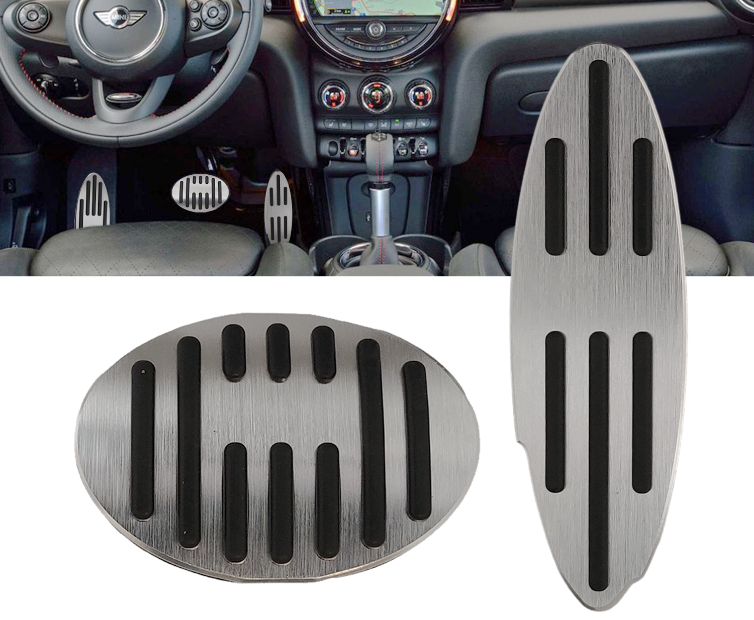 Nakładki na Pedały MINI COOPER F55 F56 R55 R56 R57 R58 R59 R60 2006-2023 Producent SHR Germany