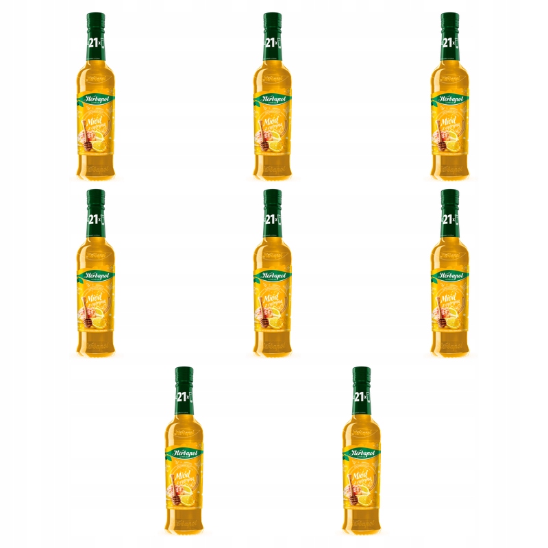 Med s citronem – doplněk stravy Herbapol Lublin 420 ml X8