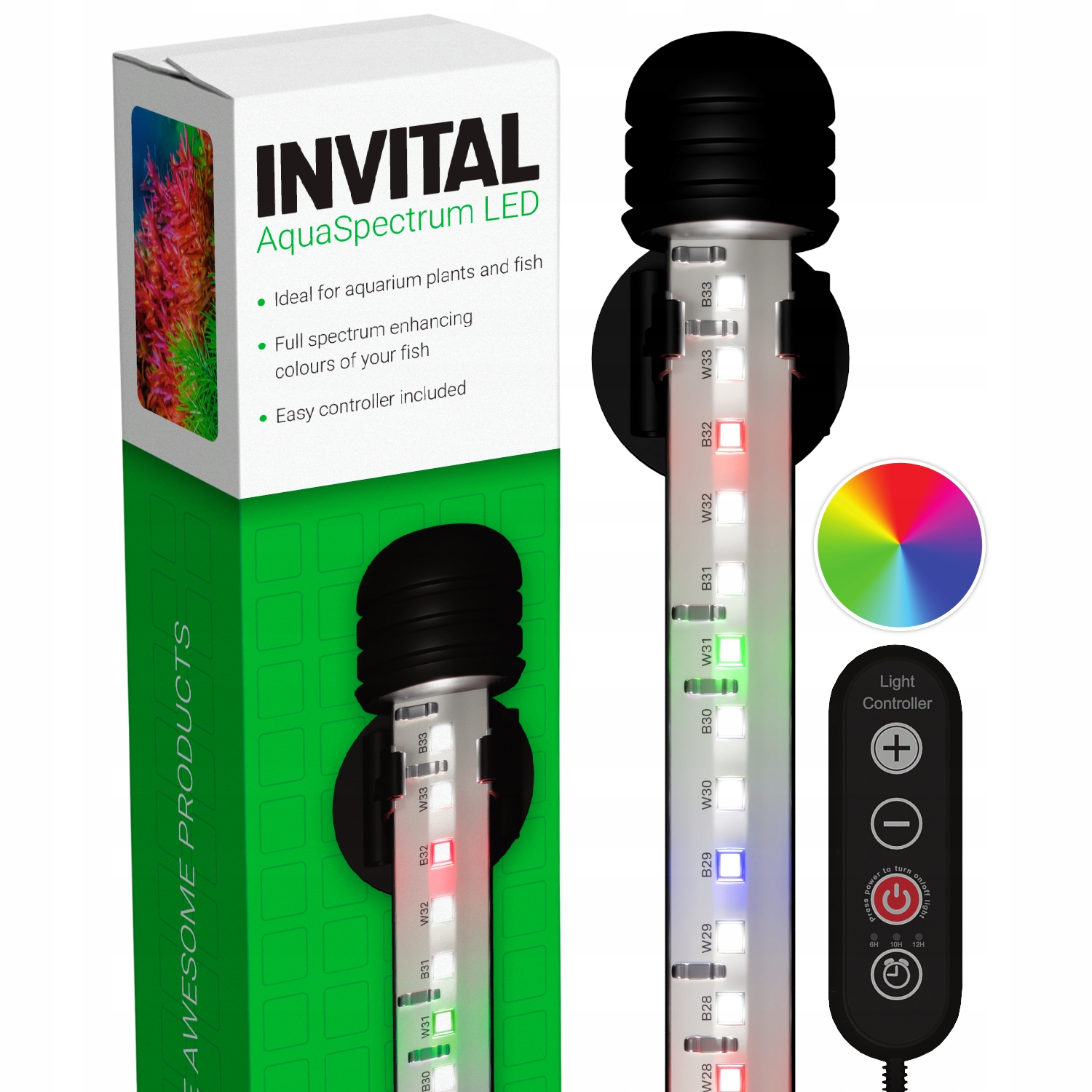 INVITAL AquaSpectrum LED 15,6W 74,5cm