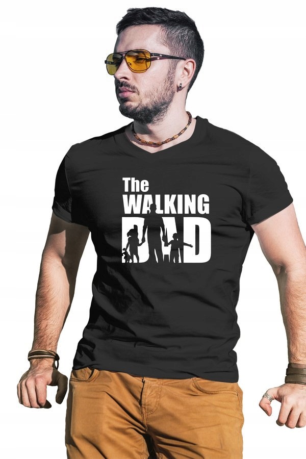 

Koszulka dla taty The Walking Dad na prezent M