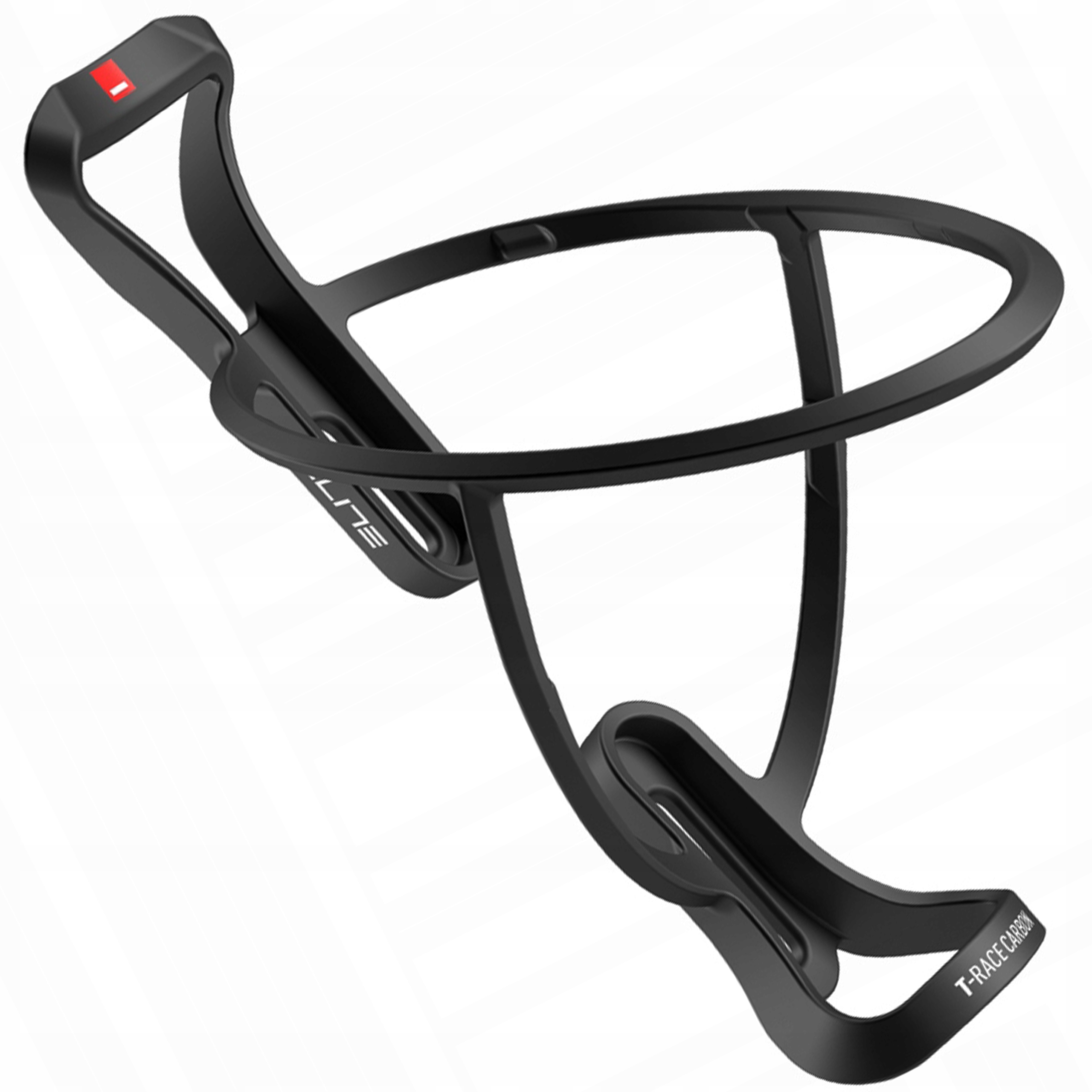 Koszyk Na Bidon Elite T-race Carbon bardzo lekki 15g czarny mat Jakość