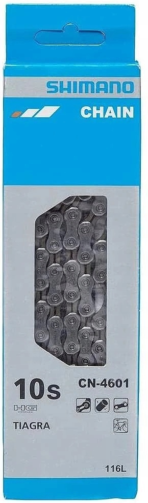 SHIMANO TIAGRA CN-4601 ŁAŃCUCH 10 RZĘDOWY 116 og. EAN (GTIN) 4524667856191