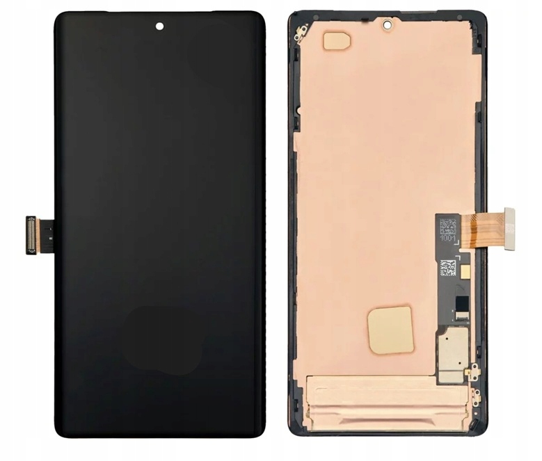 Nowy Ekran LCD Google Pixel 7 Pro GE2AE, GP4BC, GFE4J Oled Z Ramką Czarny