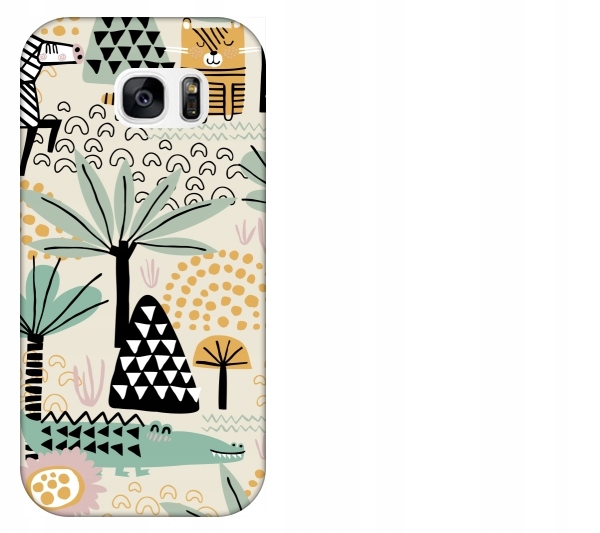

Etui pokrowiec Samsung Galaxy S7 G930 Wzór tropika