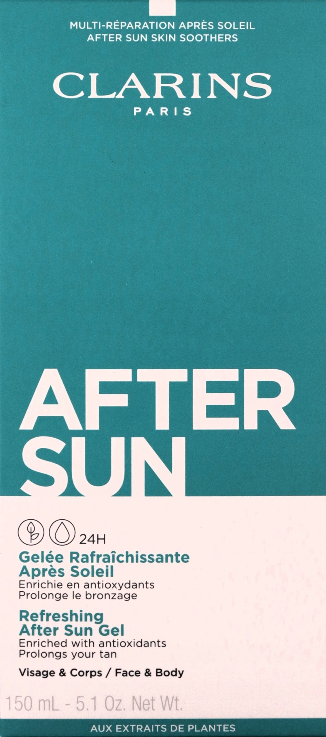 CLARINS AFTER SUN REFRESHING GEL 150 ML