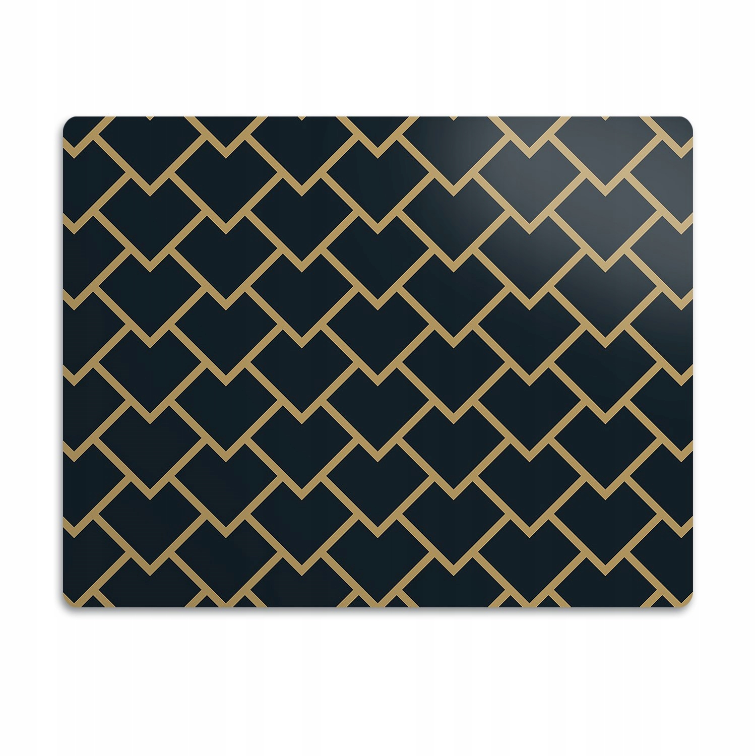 Levně Pod misku podložka pro psa Geometrický vzor 60x40 cm