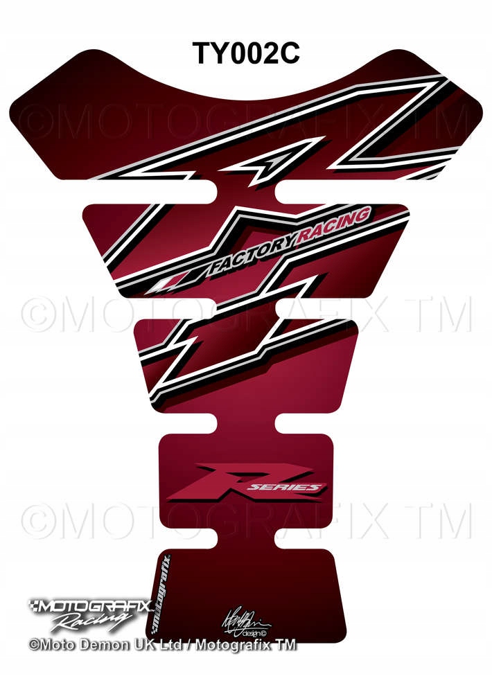 TANKPAD MOTOGRAFIX Yamaha R1 R6
