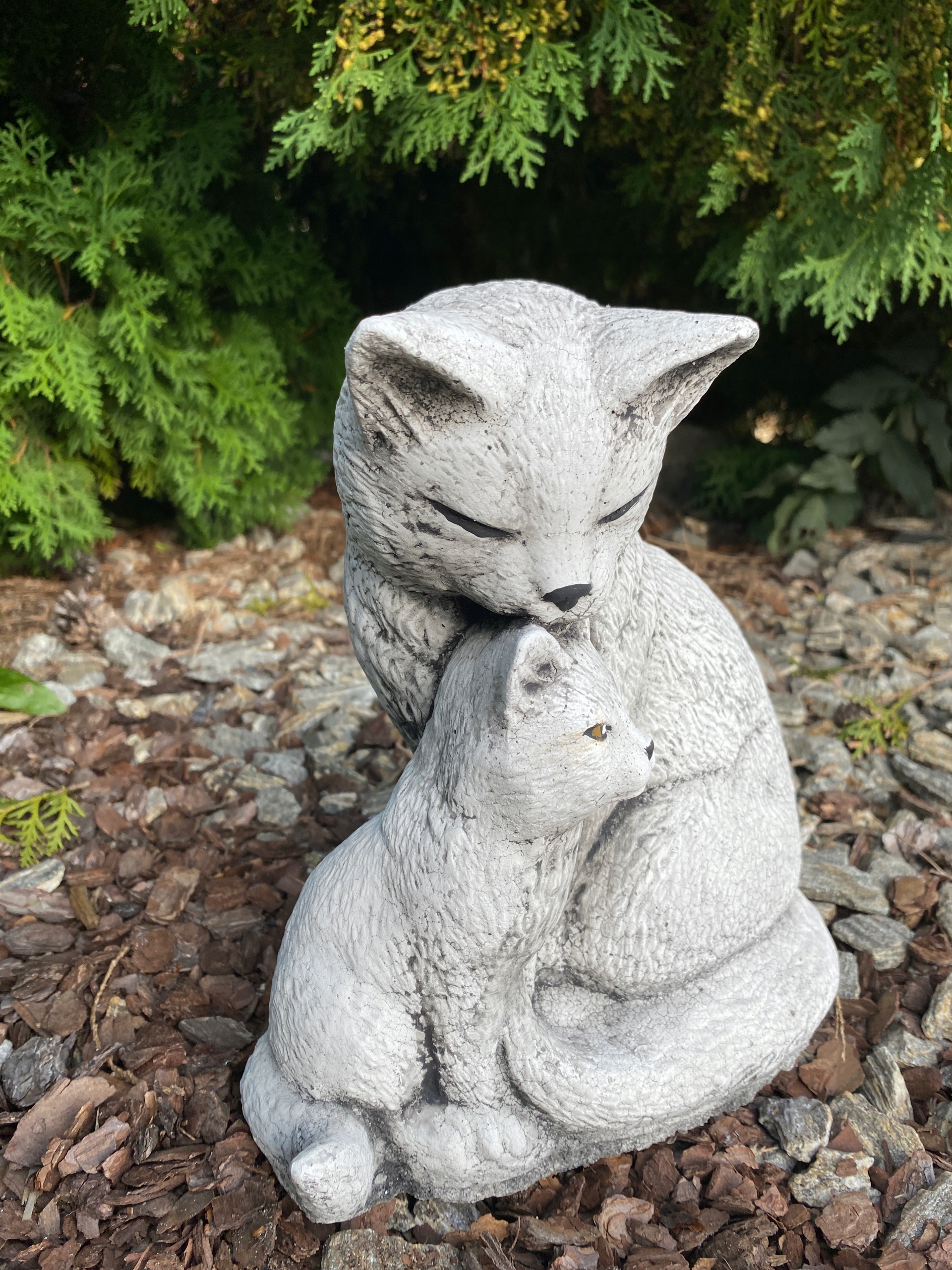 Figura Kotek figurka betonowa Kot ogród figury betonowe Kod producenta SAN602