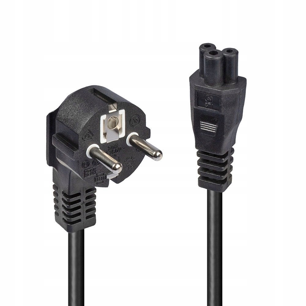 

Kabel zasilający koniczyna Schuko Lindy Iec C5 2m