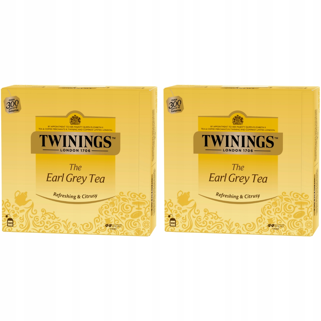 Twinings Herbata czarna aromat Earl Grey 200 szt