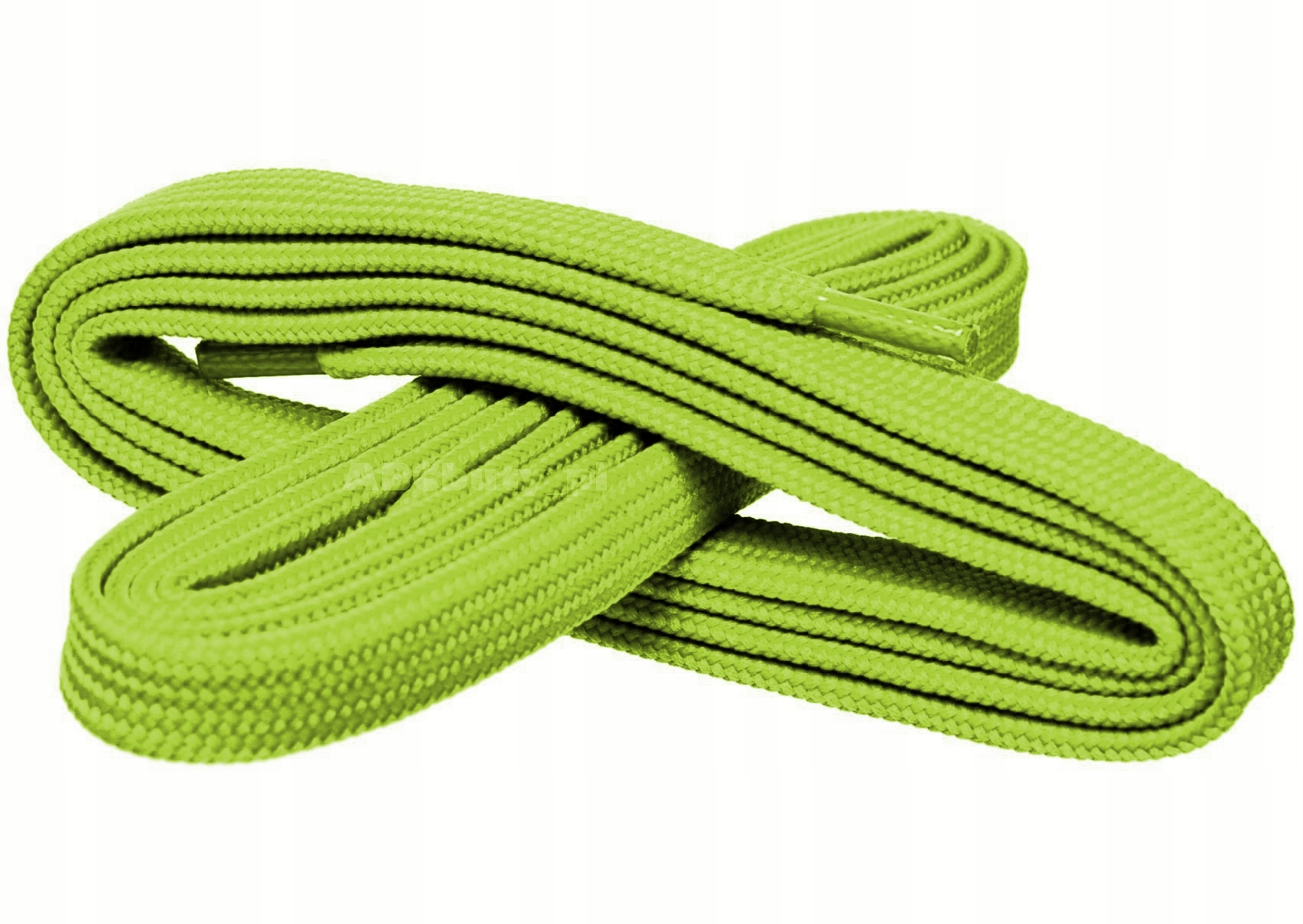 PISTACJOWE 7 SZNURÓWKI DO BUTÓW SPORTOWYCH 140 cm Kolor zielony