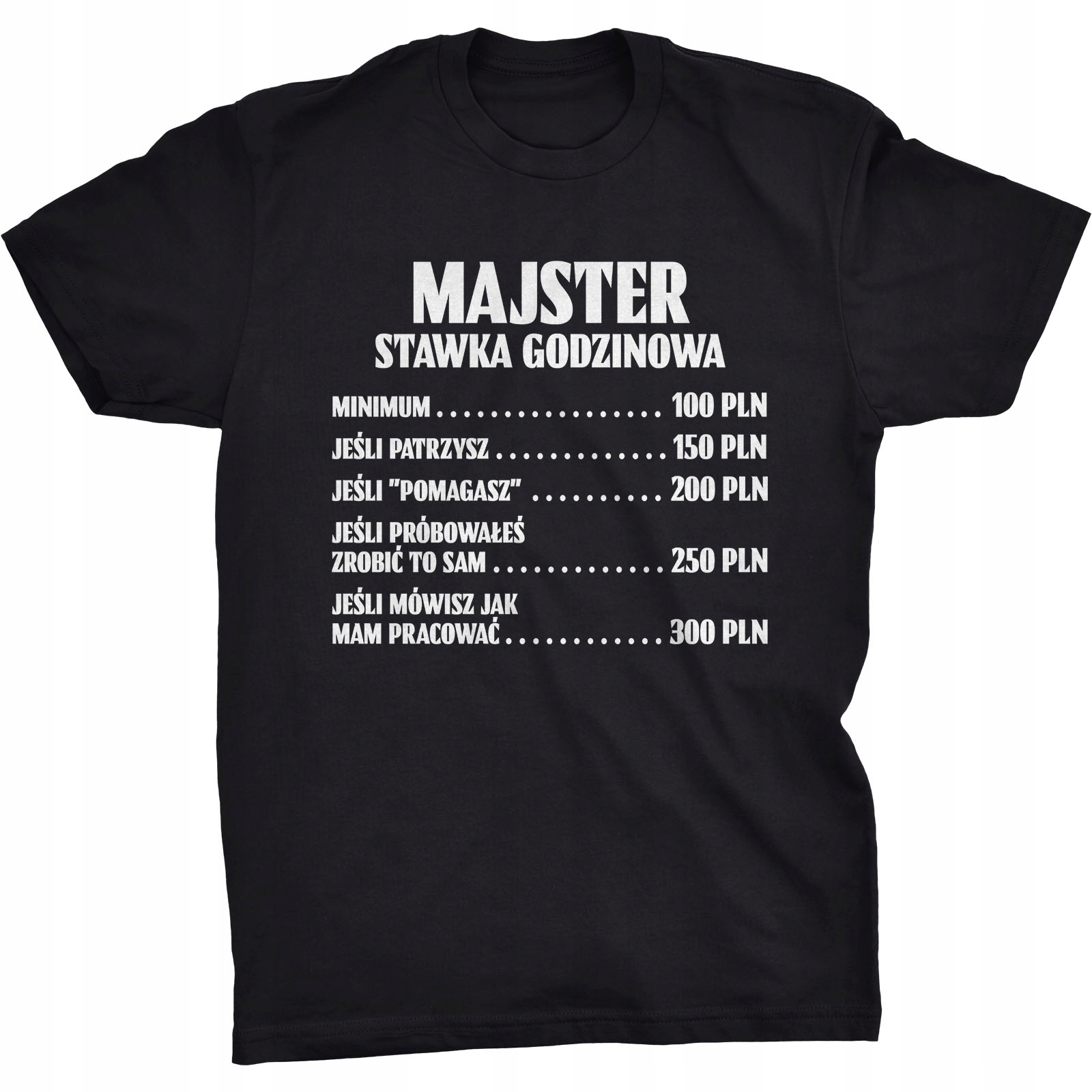 

Koszulka Stawka Godzinowa Dla Majstra Prezent