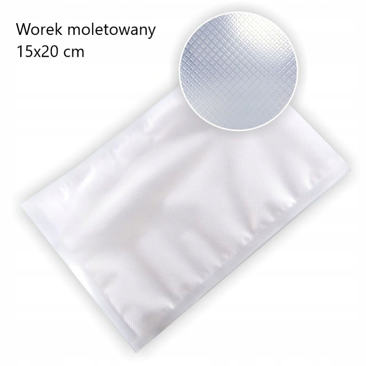 

Worki moletowane Pa/pe 15 X 20 cm 100 szt.