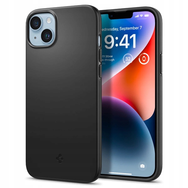Spigen Thin Fit iPhone 14 Plus 15 Plus Black Spigen