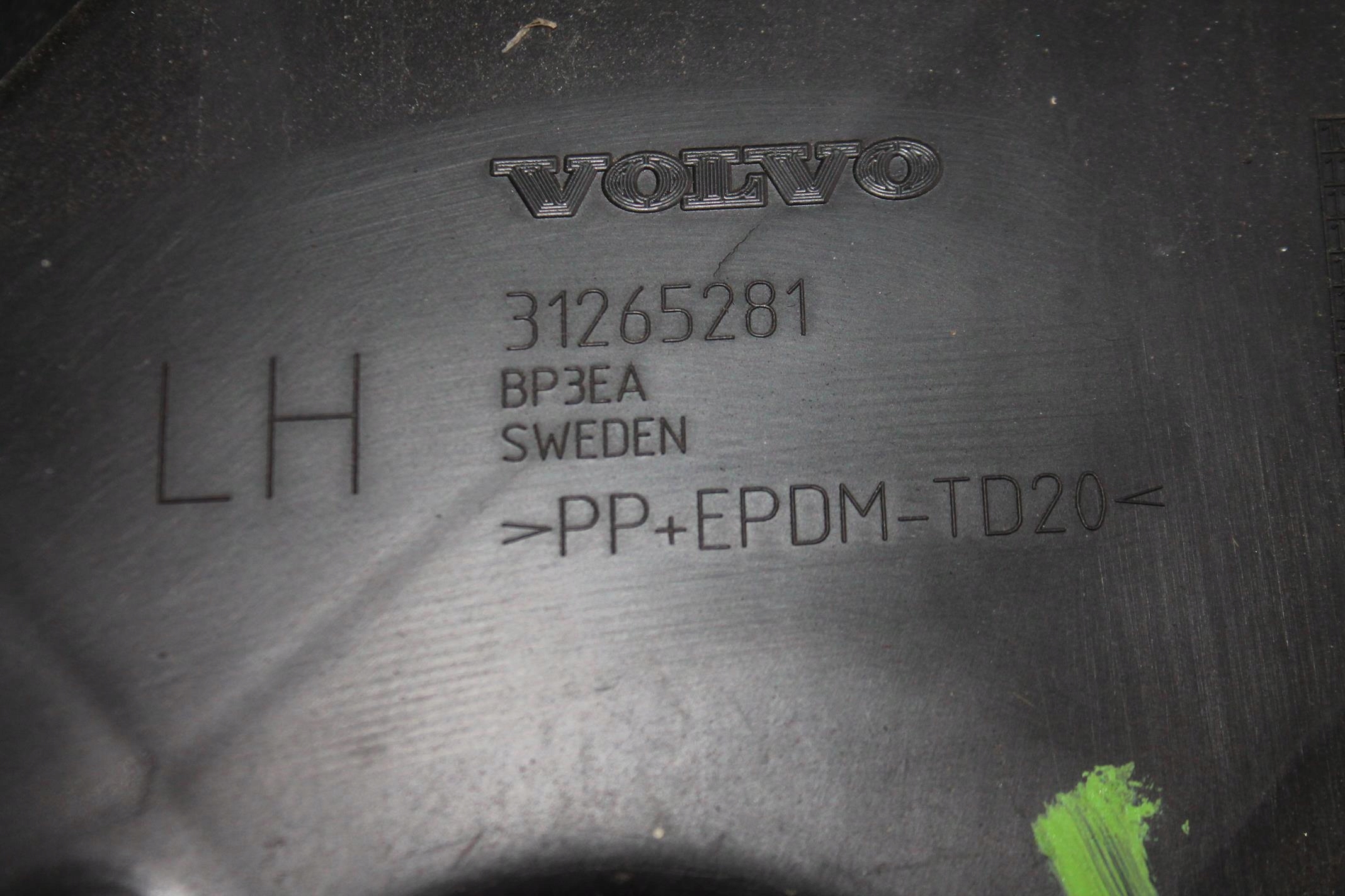 bumper bracket left rear part 31265281 VOLVO V60 10-18