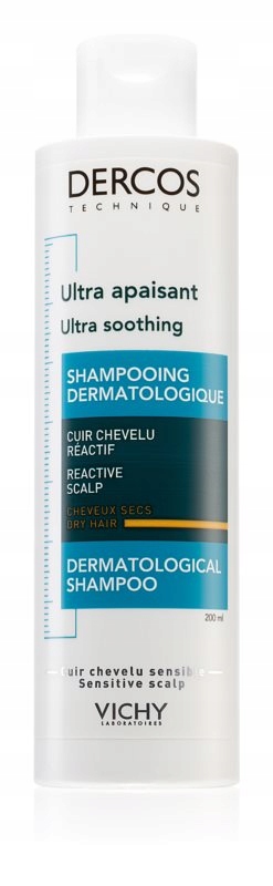 

Vichy Dercos kojący Szampon włosy Suche 200 ml