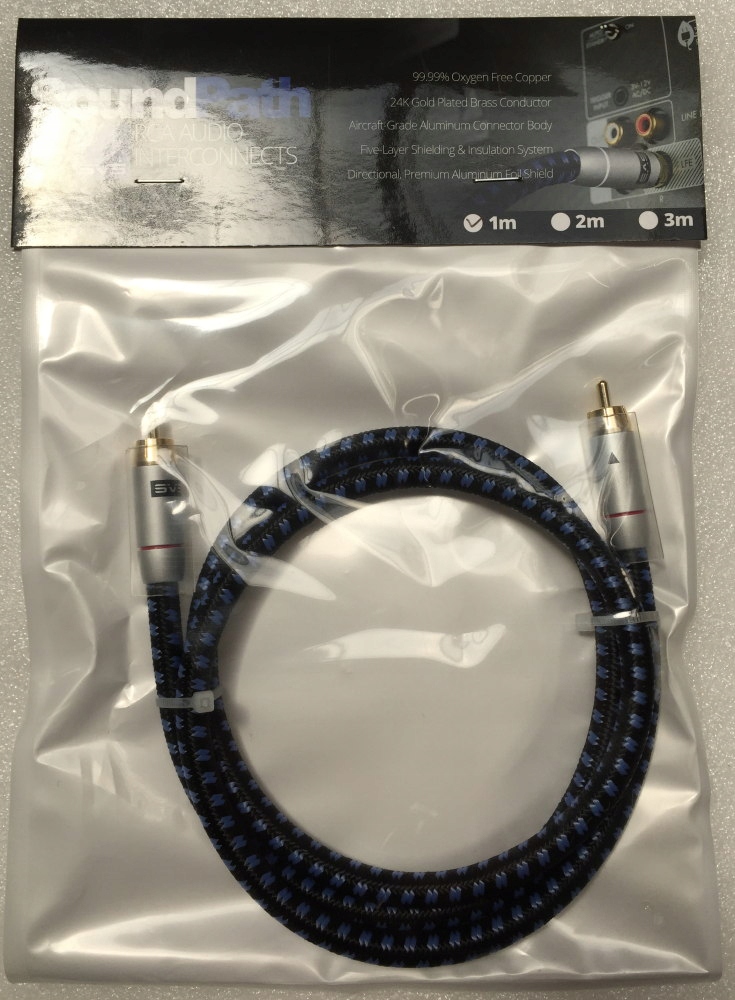 SVS SOUNDPATH RCA кабель для сабвуфера длина 1 м модель SOUNDPATH RCA аудио соединительный кабель