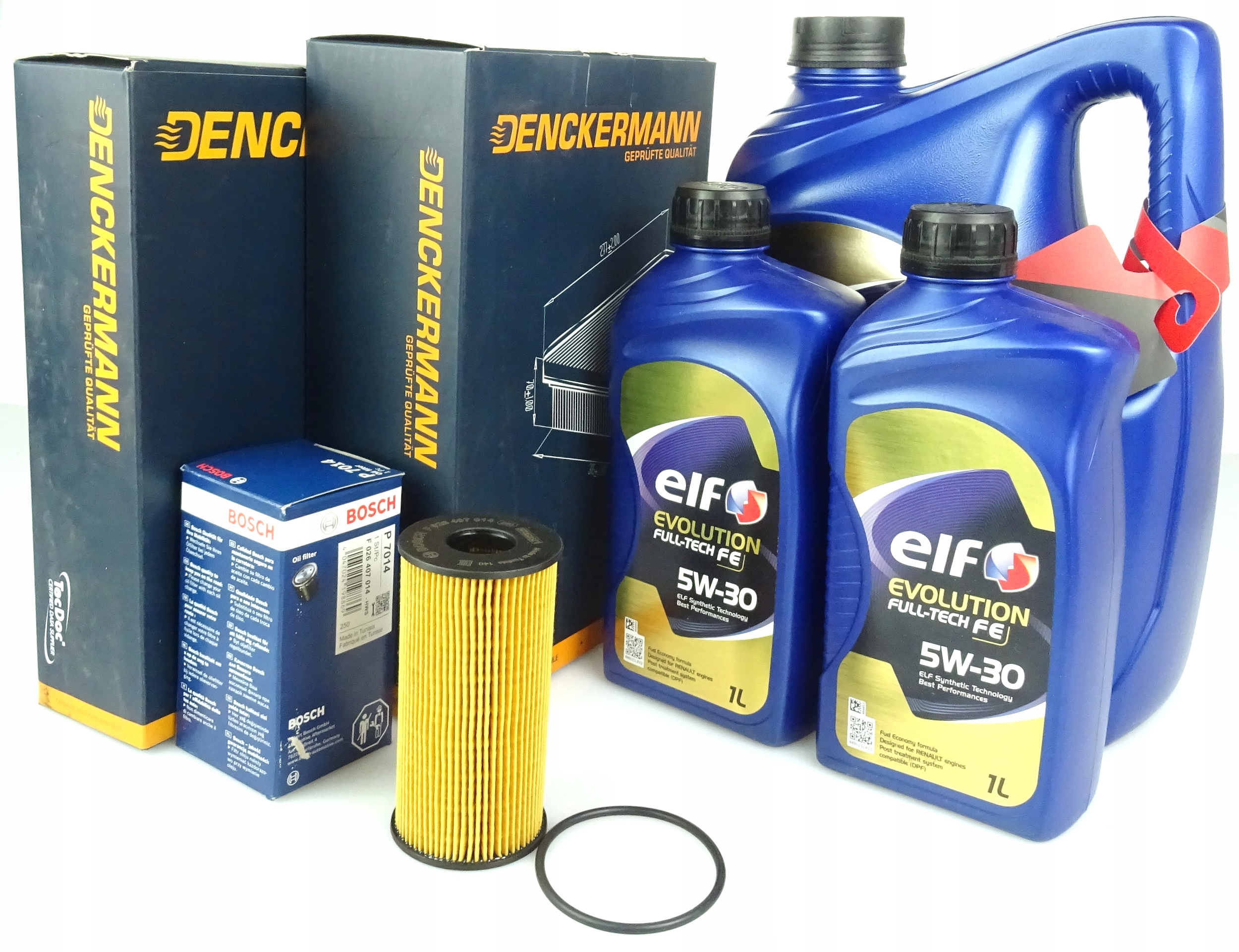 Elf 5W30 7L Filtry Renault Laguna III 2.0 DCI