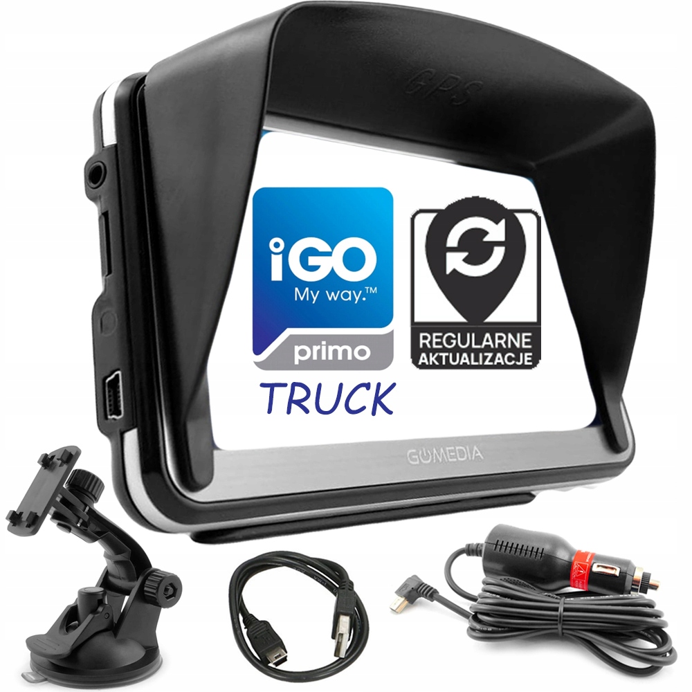 

Nawigacja Gps 5' Ciężarówka iGO Primo Truck Tir