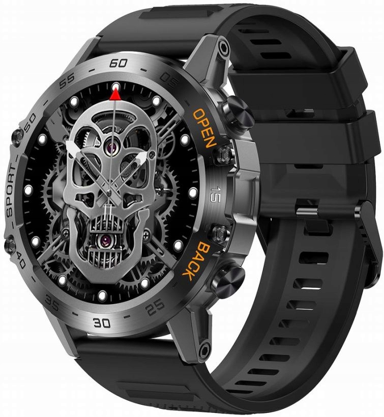 Pánsky Smartwatch Gravity GT9-1 S Rozhovormi, Pulz Kyslík, Krokomer, Tepová Frekvencia, Spánok