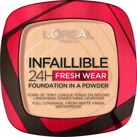 LOREAL Infallible 24H fresh puder 180 rose sand