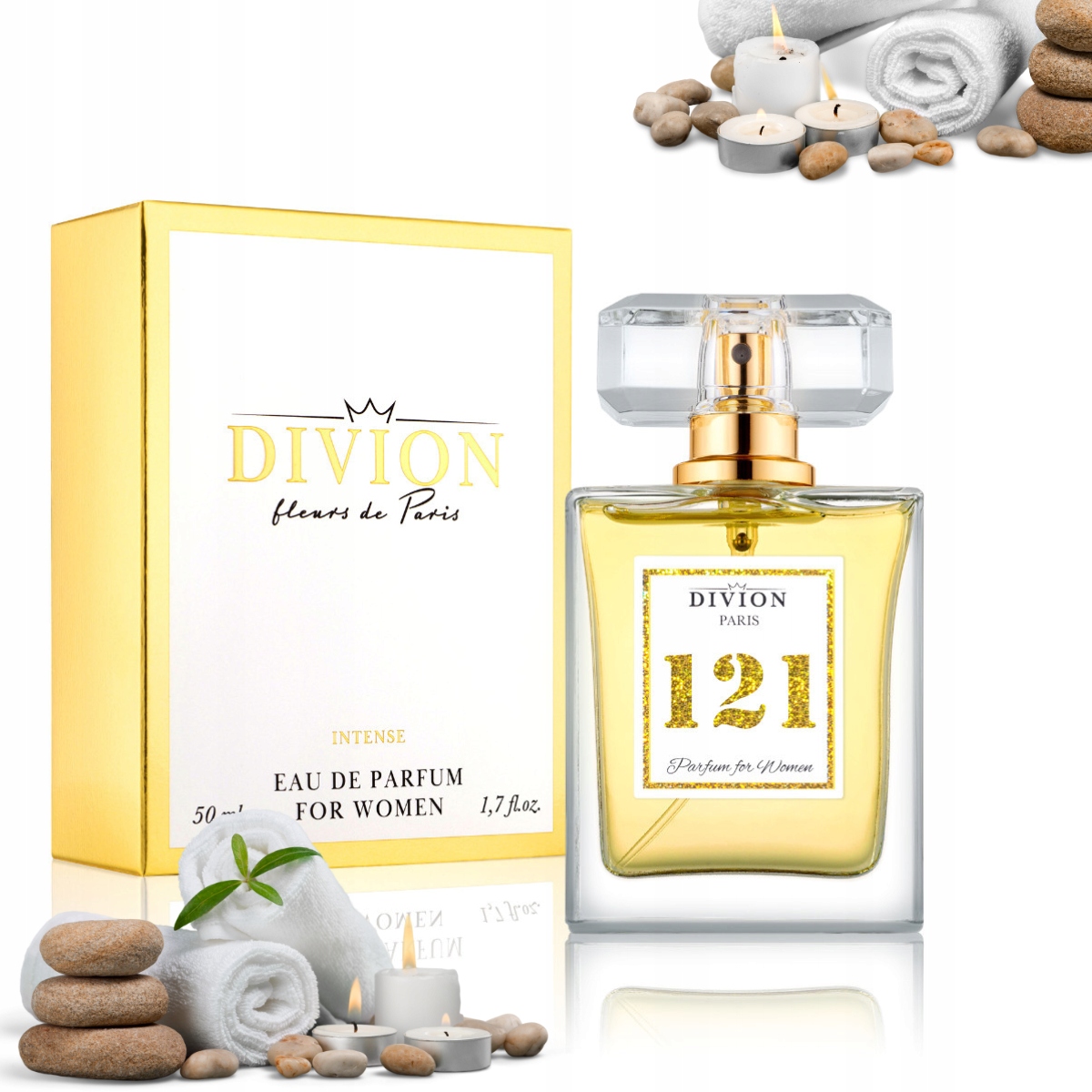 Dámské Parfémy 50 ml Divion č. 121 Květinové