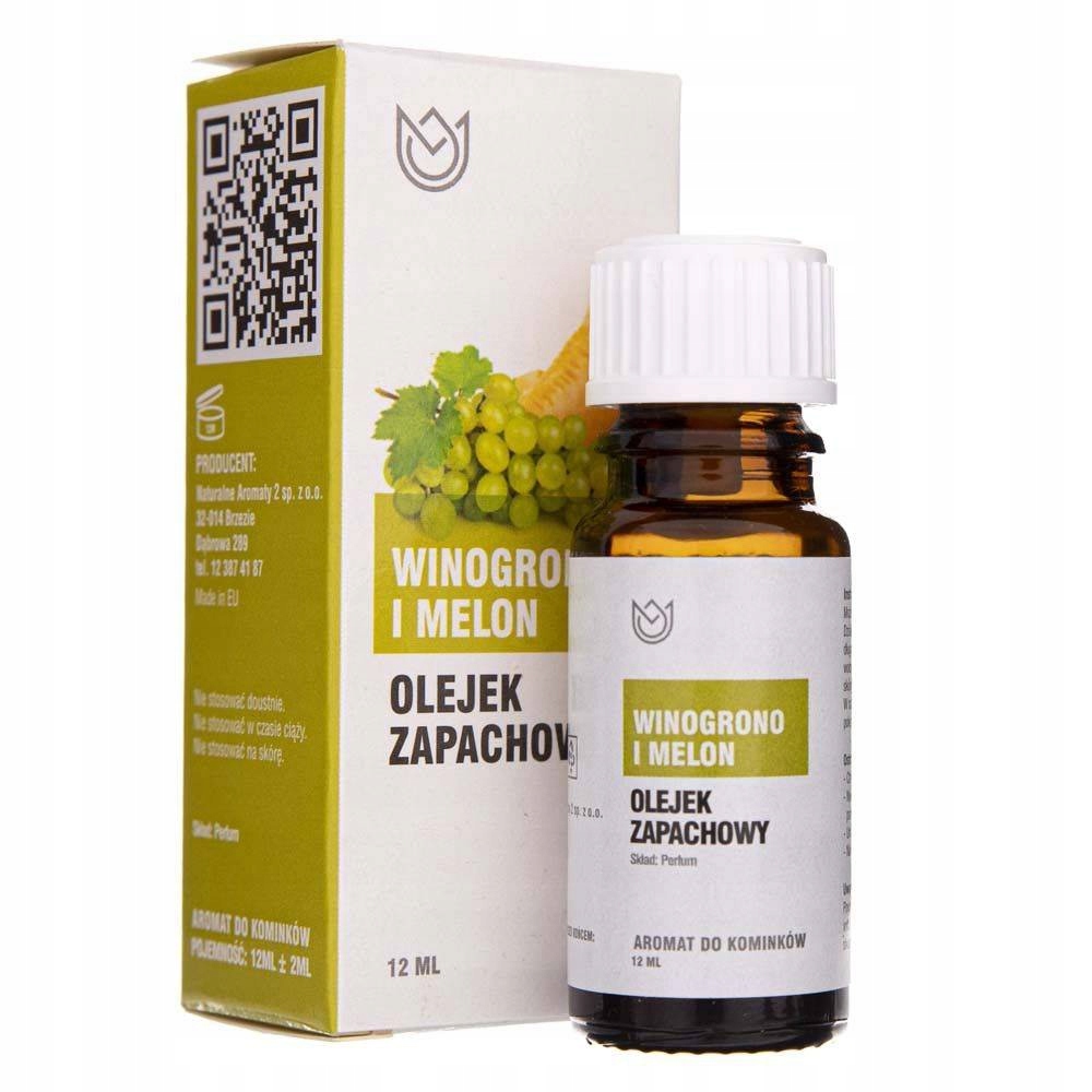 

Naturalne Aromaty olejek Winogrono I Melon 12ml