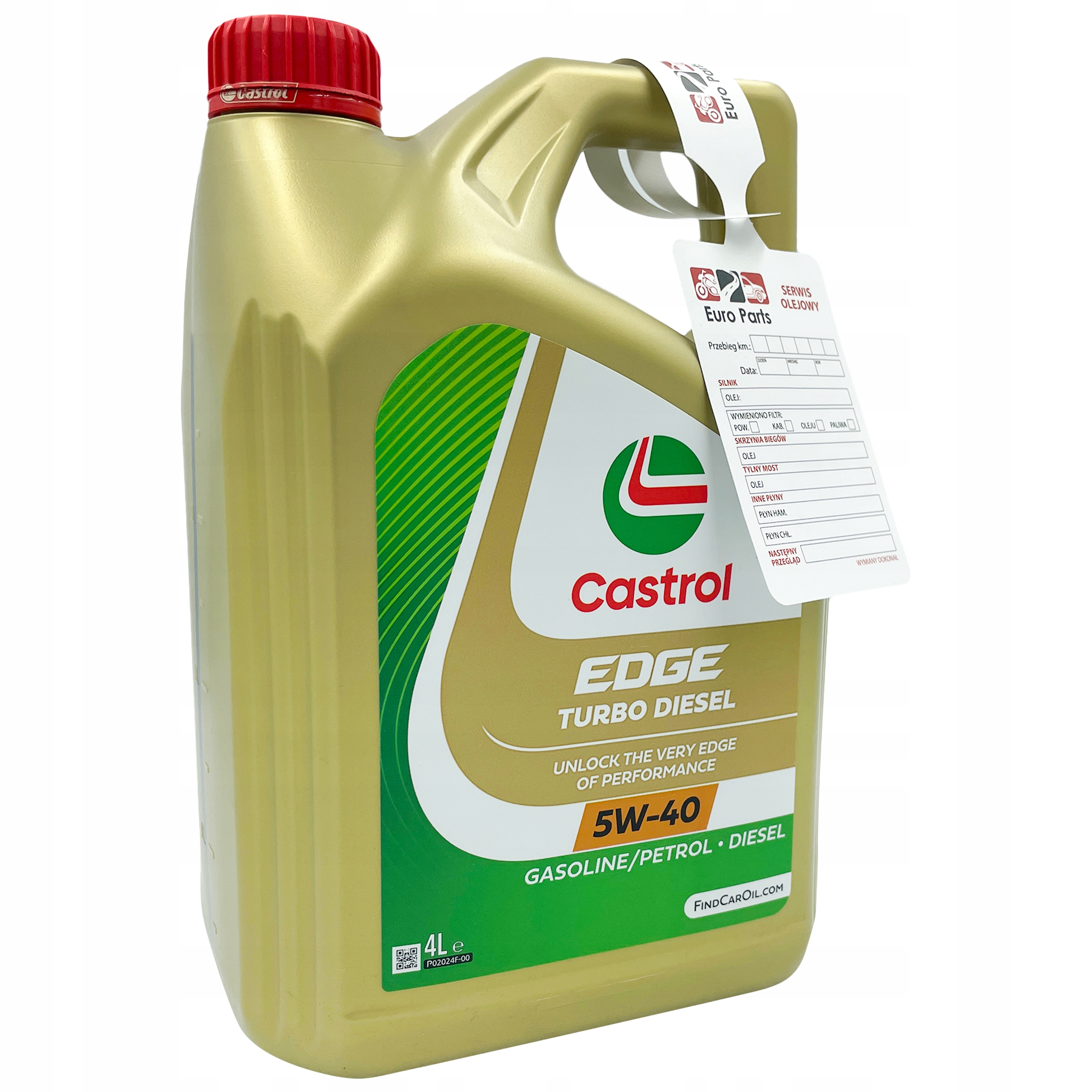 Castrol Edge 5W40 Turbo Diesel 4L 505.01