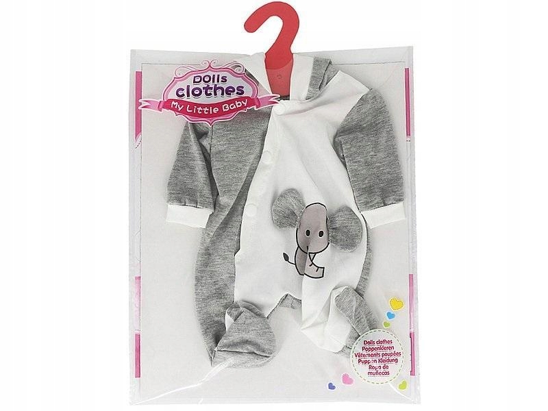 UBRANKO DLA LALKI BOBAS 45CM, ADAR