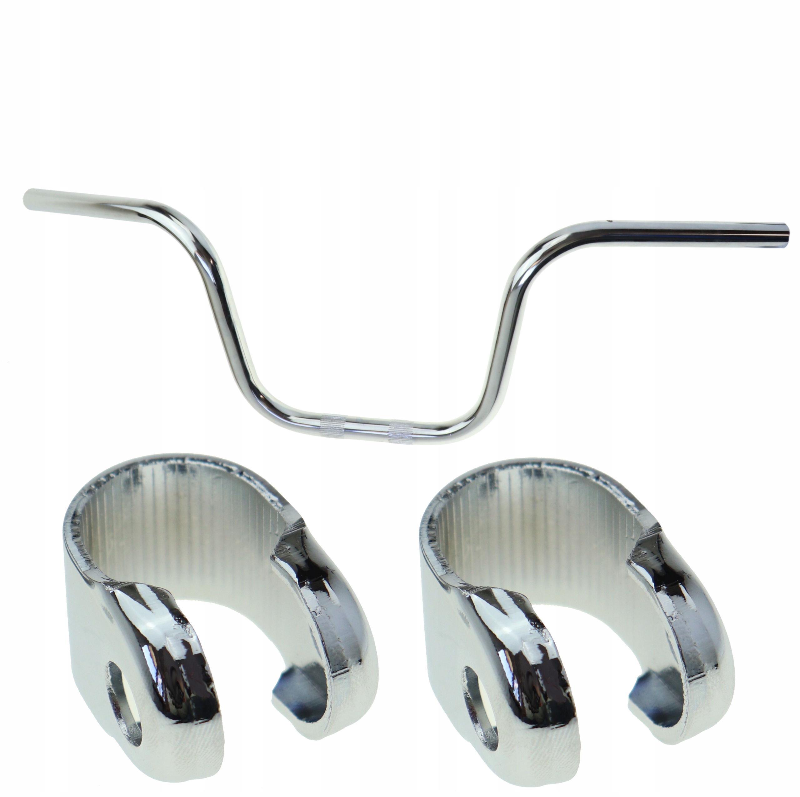 

Kierownica Romet Motorynka Pony M2 Chrom Obejmy