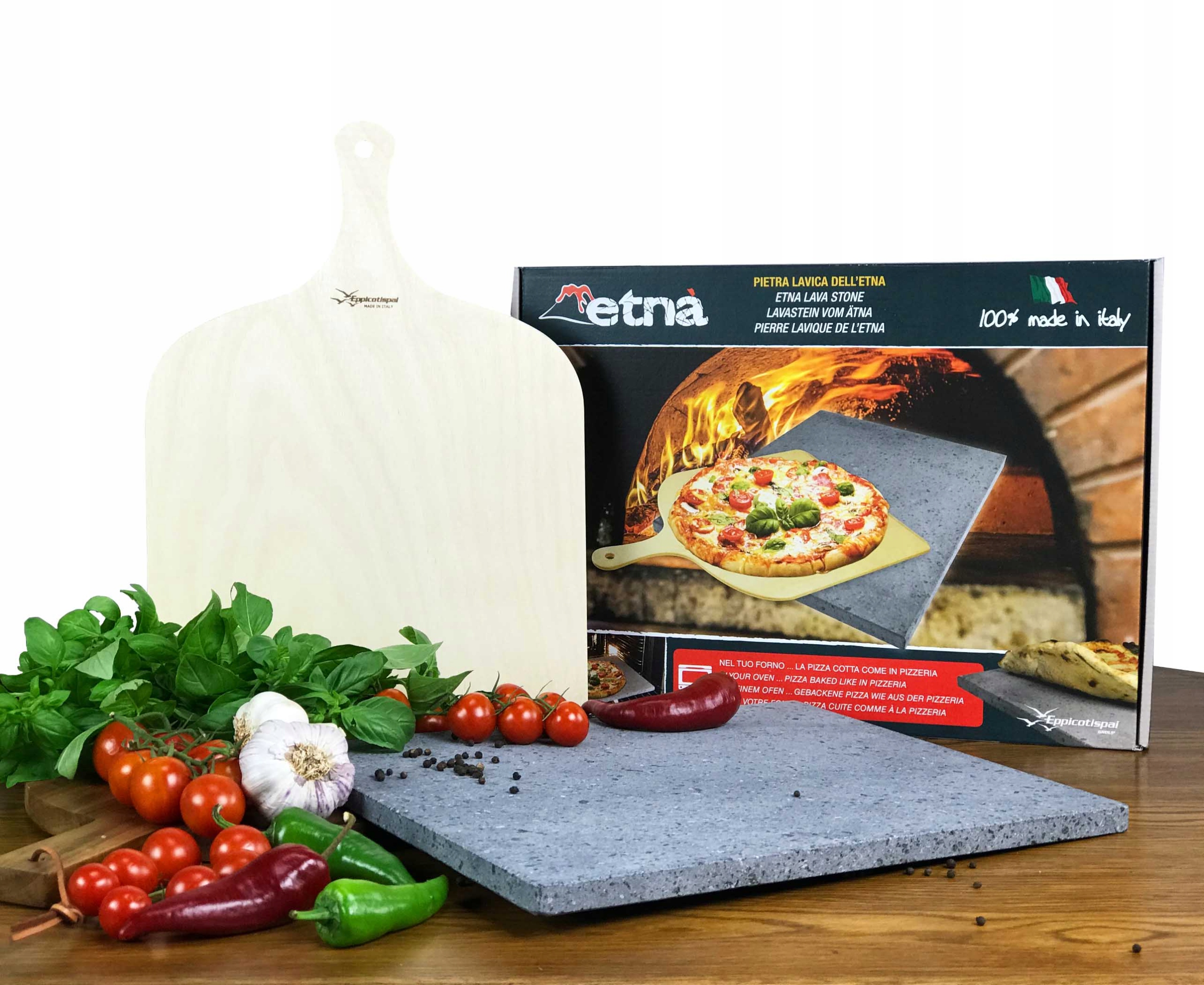 

Kamień Etna Do Pieczenia Pizzy Wulkaniczny Włoski
