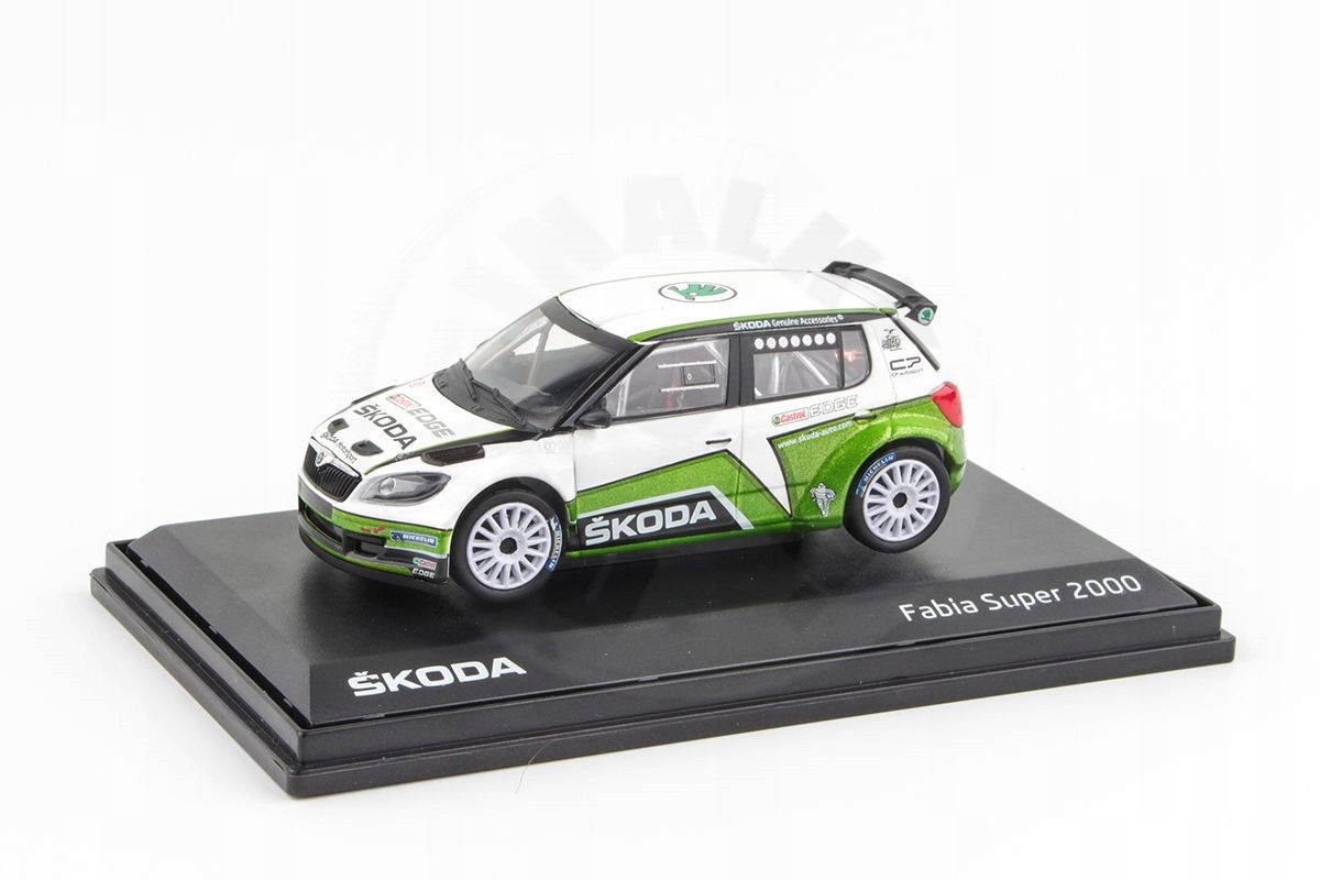 Abrex Škoda Fabia II Fl S2000 (2010) 1:43 Škoda Motorsport Design 2012