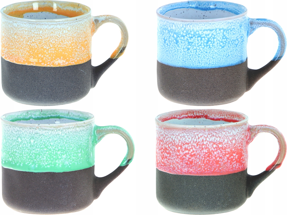 

Malibu Ceramiczny kubek 350 ml komplet 4 szt