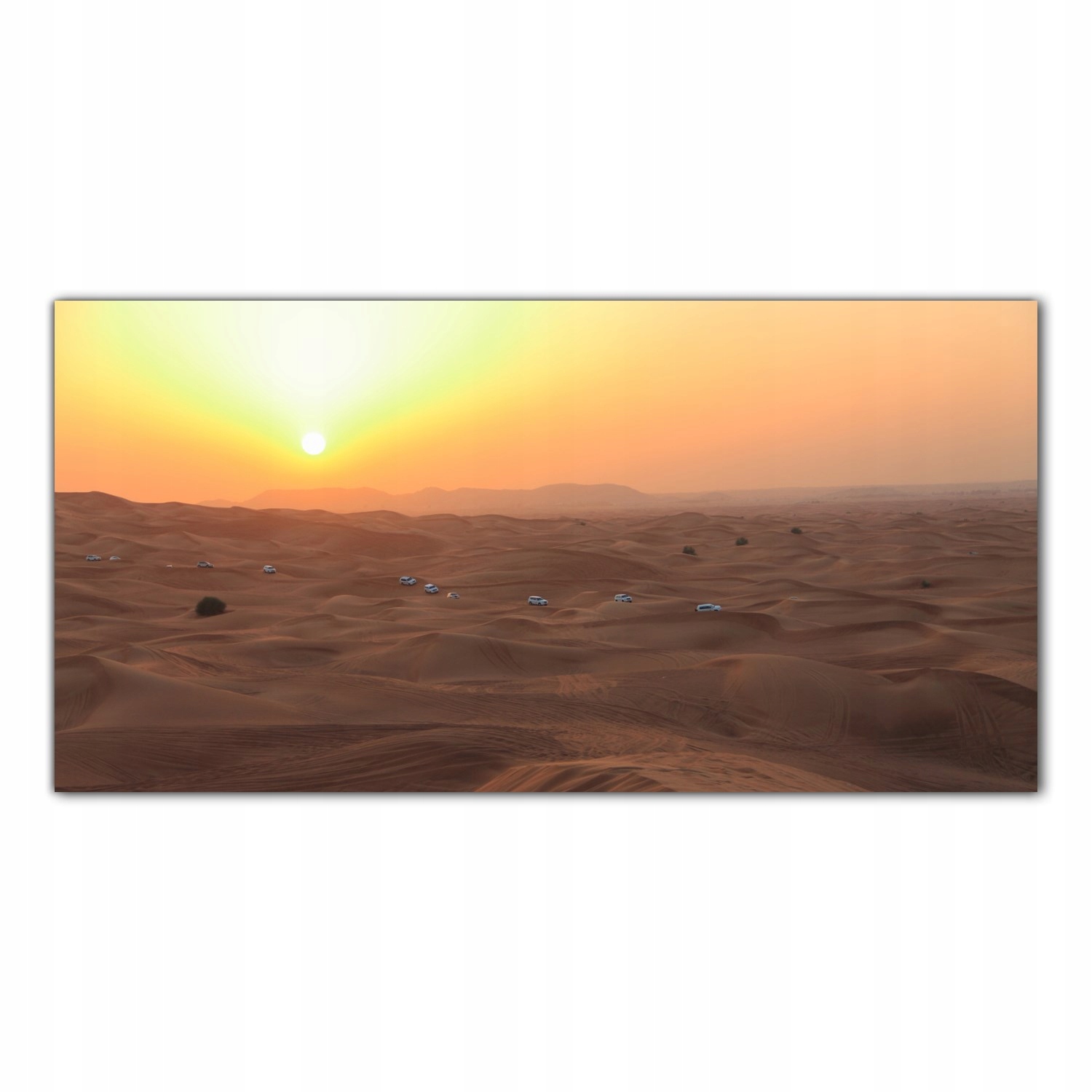 Dubaj Emiráty Duny 100x50 Panel sklo do kuchyně