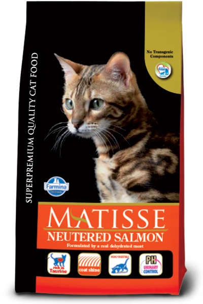 Sucha Karma Dla Kota Z Łososiem Matisse Sterilised Neutered Salmon 10KG