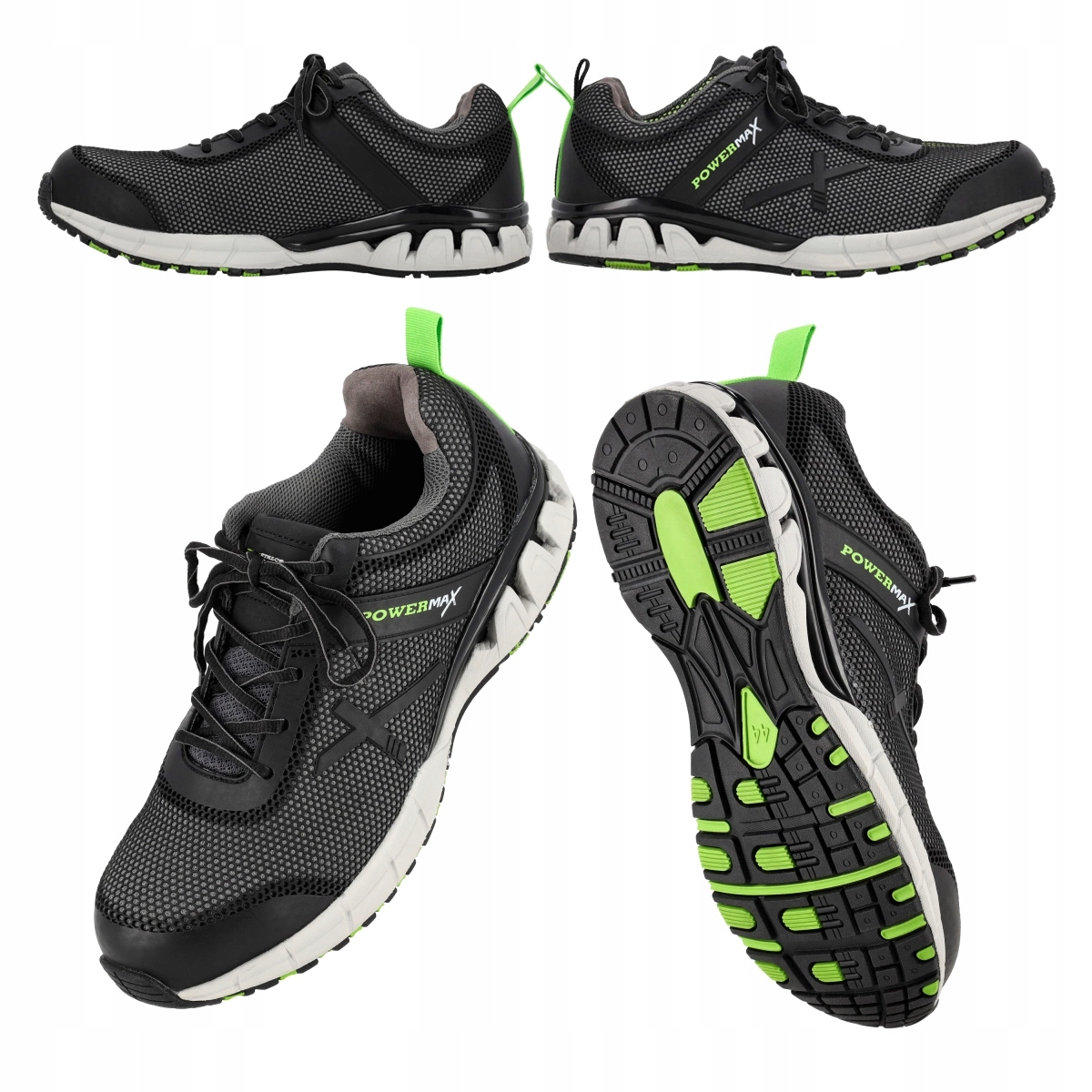 Buty Robocze Active S1 Oddychające Roz.47 Powermax S-79087