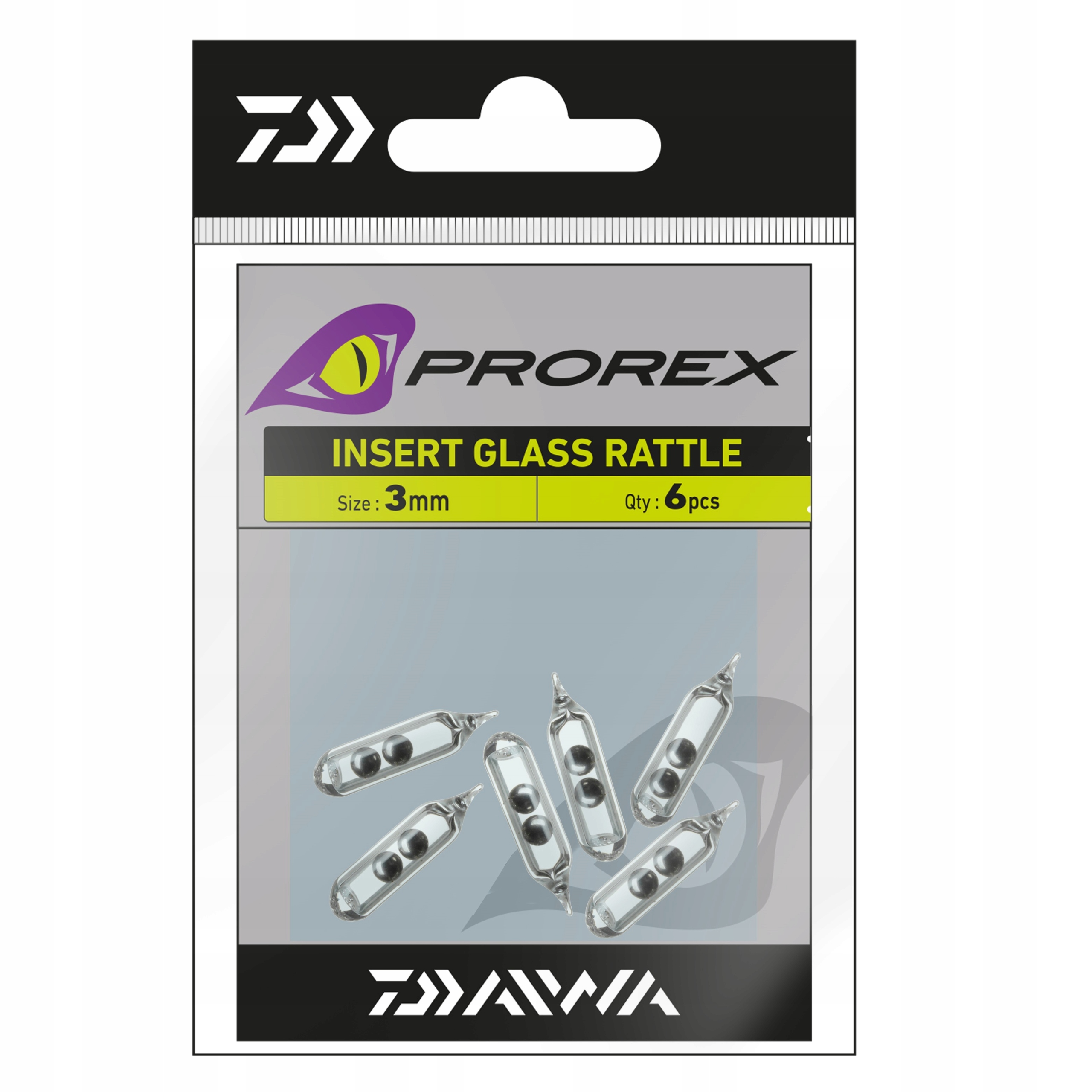 Grzechotka Daiwa Prorex Insert Glass Rattle 5mm 6szt/op
