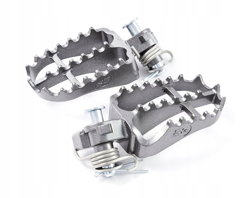 S3 Hard Rock Enduro opierky nôh Steel Titanium ESK-569-T