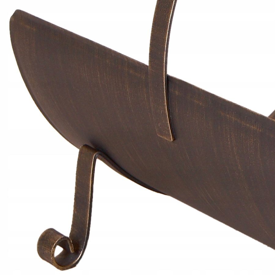 @ KOSZ NA DREWNO MATEO złota patyna AKCESORIA Marka Parkanex