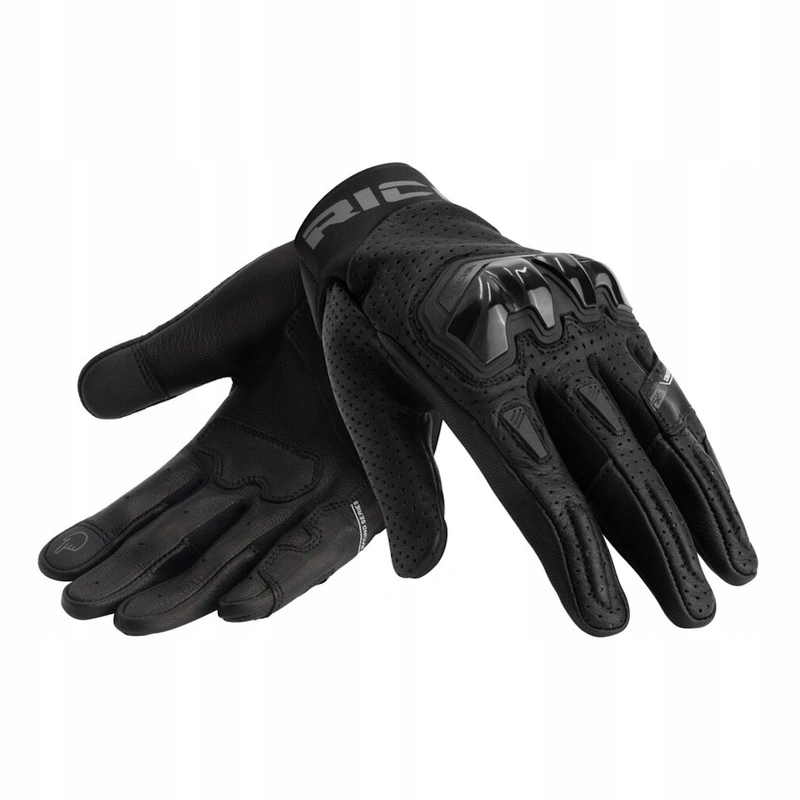Motocyklové rukavice krátke Richa Stradale Ap-x Black čierne Darčeky